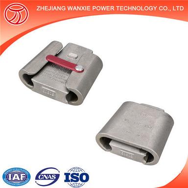 Silver Aluminum Self Locking Electric Wedge Connectors