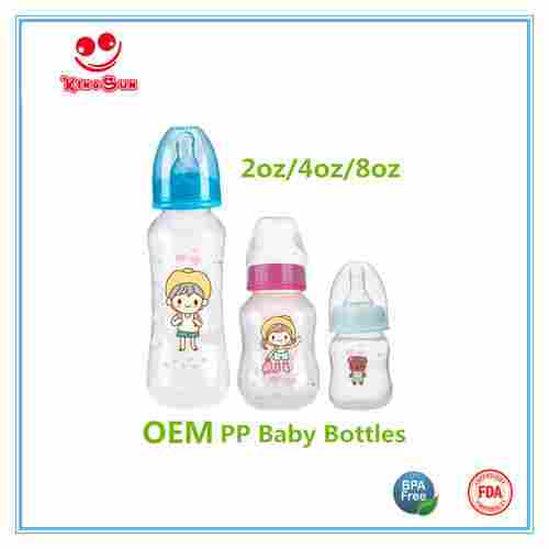 Normal Neck PP Baby Feeding Bottles