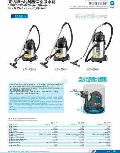 Light Clean Water Filtrated Wet And Dry Vacuum Cleaner