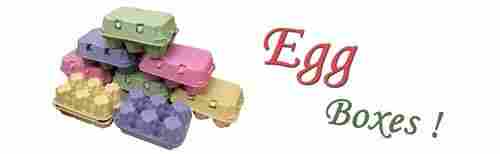 Coloured Egg Paper Tray