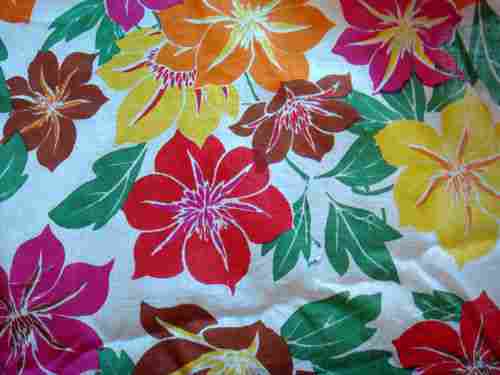 Flower Design Cotton Saree