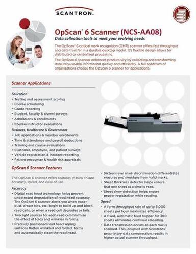 Opscan 6 Omr Scanner