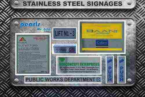 Stainless Steel Signage