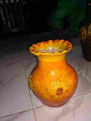 Decardo Yellow Ceramic Vase