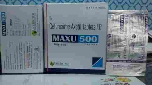 Maxu 500 Cefuroxime Axetil Tablets 500mg