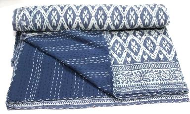Indian Handmade Cotton Kantha Quilts Density: 1 Kilogram Per Litre (Kg/L)