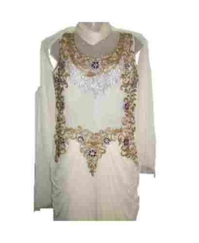 Ladies Net Embroidered Suit