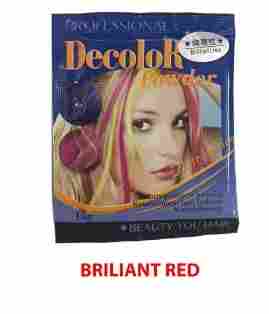 Hair Bleaching Powder Hilighting Color Red Shade Powder Base Hair
