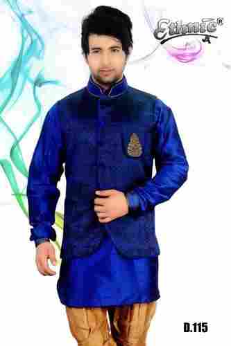 Blue Pathani Jacket