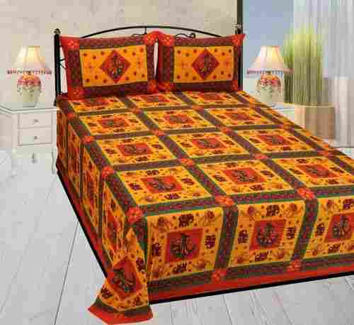 Customized Printed Double Bed Sheet Set Fl