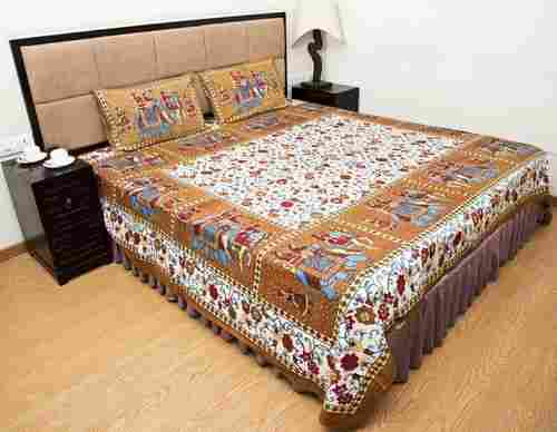 Durable Printed Double Bed Sheets