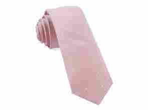 Pink Dotted Neck Tie