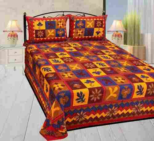 Printed Double Bed Sheet Set Fl