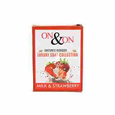 Milk and Strawberry Soap