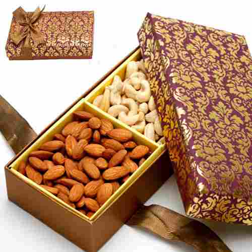 Two Partition Dryfruit Box