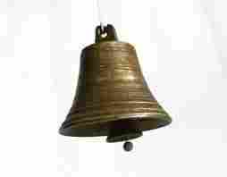 Decorative Brown Antique Nautical Ship Bell