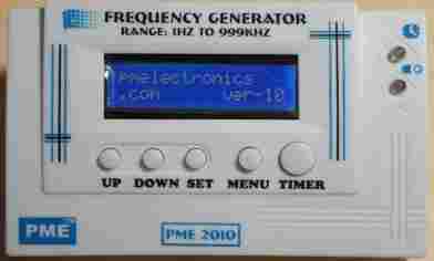 Frequency Generator 1Hz to 999Hz