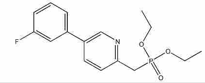 [5-(3-Fluorophenyl)-Pyridin-2-Ylmethyl]-Phosphonic Acid Diethyl Ester