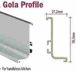 Aluminum J Gola Profile Handles