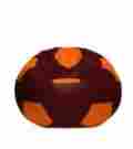 Orange Football Bean Bag
