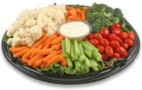 Food and Vegetables Tray
