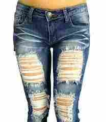 Ladies Rough Jeans