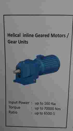 Helical Inline Gear Motor And Gear Units