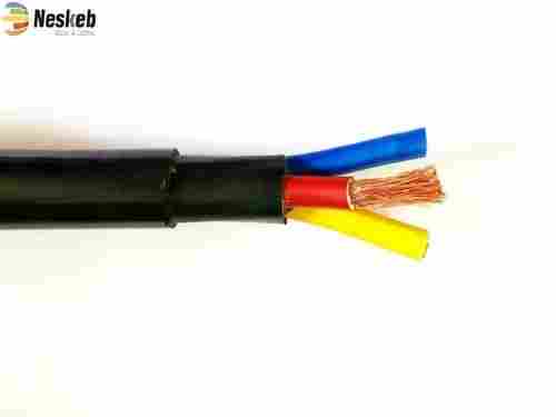 PVC 3 Core Submersible Round Cables