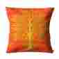 Orange Tree Warli Cushion Cover