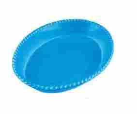 Blue Oval Deep Plate