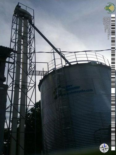 500t Bolted Assembly Galvanized Grain Silo