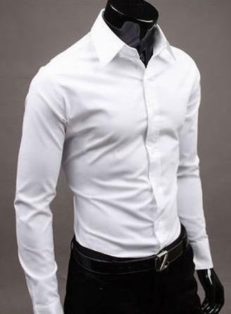 Mens Cotton White Semi Formal Shirts Age Group: 15-50