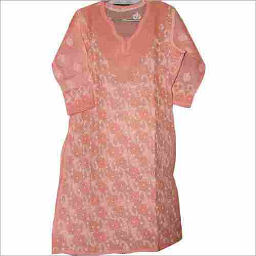 Embroidery Chikan Kurti