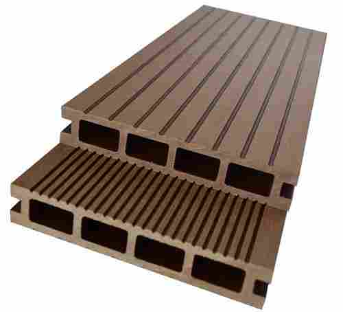 Environmentally WPC Decking Floor In Hollow And Solid Design