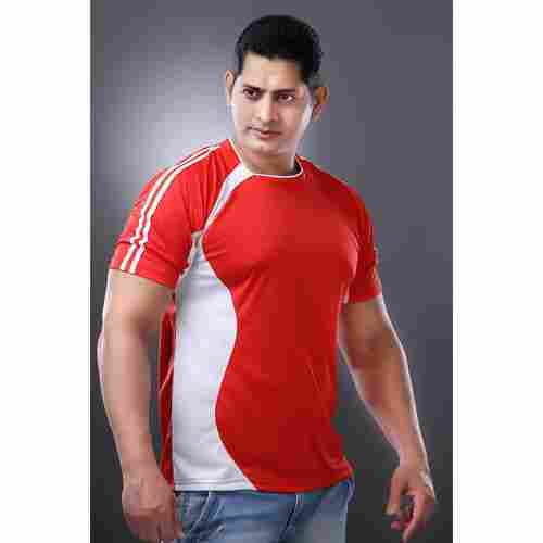 Red and White Sport T Shirts
