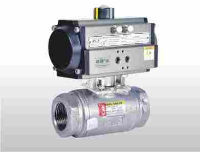 Pneumatic Rotary Actuator Operated High Pressure Ball Valve