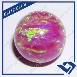 Fire Yellow Color Lab Opal Beads