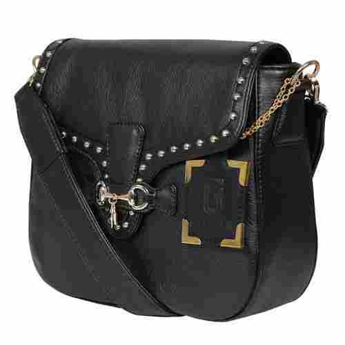 Black Cross Body Leather Bags