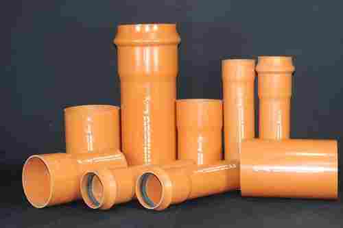 Pvc U Pipes For Underground Drainage And Sewerage System