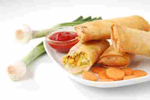 Exotically Spiced Vegetable Spring Roll