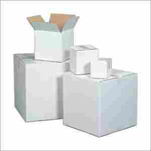 Durable White Corrugated Boxes