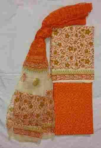 Jaipuri Hand Block Printed Salwar Kameez Suit