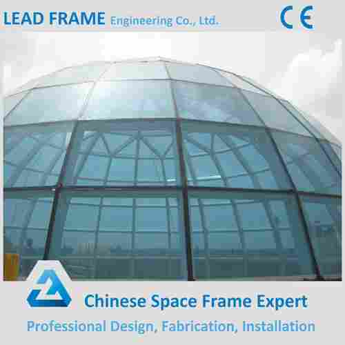 Steel Structure Glass Roof Dome