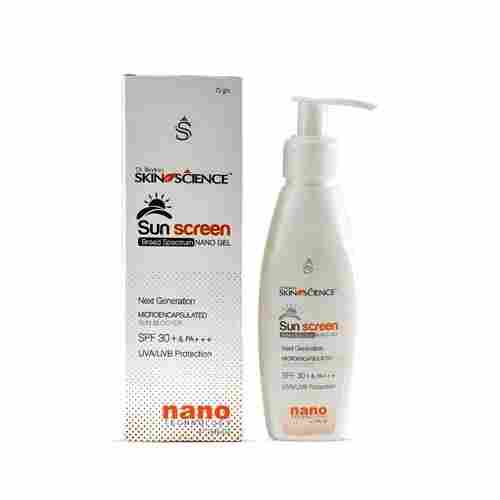 Sunscreen Nano Gel