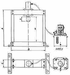  Hydraulic Bench Press Motorised