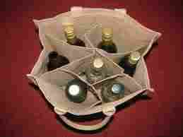 Stylish Jute Wine Bag