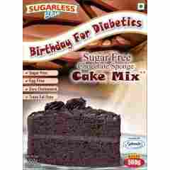 Sugar Free And Egg Less Chocolate Sponge Cake Mix