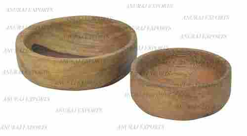 Wooden Small Serving Bowls
