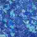Blue Regrind Plastic Scrap
