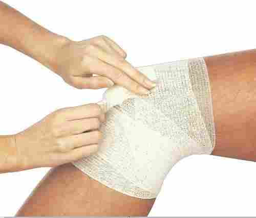 100% Cotton Medical Disposables Gauze Bandage With Woven Edge
